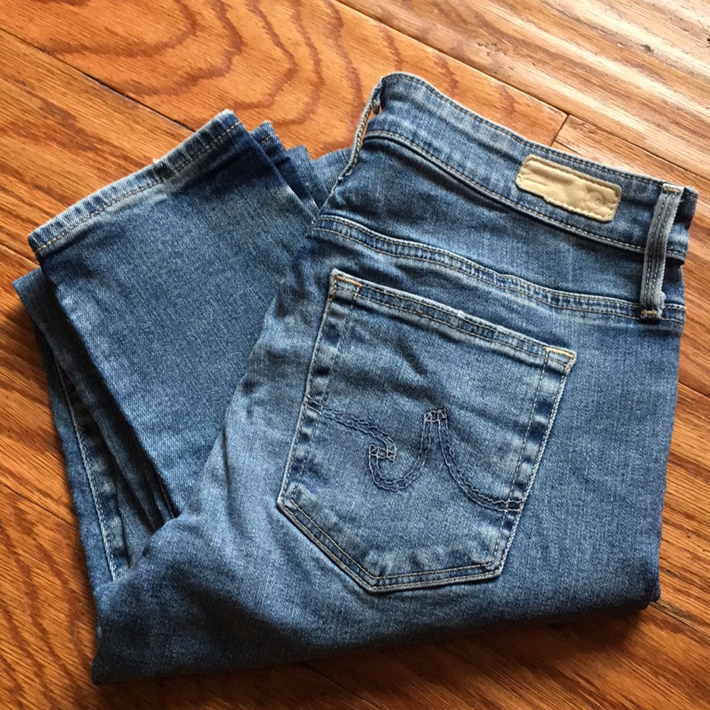 AG Farrah ankle jeans light wash 29